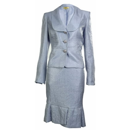 Kasper Womens Business Suit Skirt Set (4, Lilac) - Walmart.com