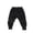 F169-Black, variant on FYDUU Toddler Boys Casual Jogger Pants for Kids Outdoor Winter Trousers Elastic Waist Comfy Sweatpants with Pockets School Daily Wear Stylish Slacks 3-4 Years