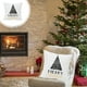 thumbnail image 4 of Hogar y cocina, Decoración del hogar, Decoración navideña, Funda de almohada con estampado en caliente, 45 x 45 cm, funda de almohada navideña con ambiente festivo, color blanco, funda de almohada de, 4 of 6