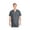 DARK CHARCOAL, variant on Men's Restore 4.9 Oz. Scrub Top, Style M897