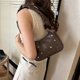 thumbnail image 4 of Bolso de cubo de PU para mujer, bolso de moda para mujer, bolso de mano, bolso de hombro (marrón), 4 of 8