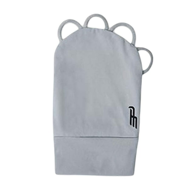 Golf Half Fabric Soft Anti Pilling Comfortable Durable Portable Lightweight Hands Protection Skin Friendly Accessory L Right Grey