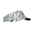 thumbnail image 2 of Xecao Poodle Dog for Adult Sun Cap offers versatile sun protection with adjustable Velcro for a secure fit., 2 of 8