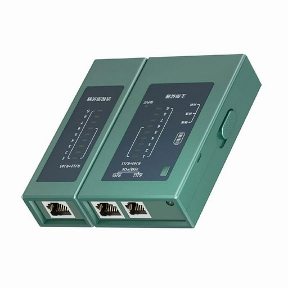 Ethernet and Telephone Line Tester Networking Cable Mapper for CAT5 CAT6 and POE
