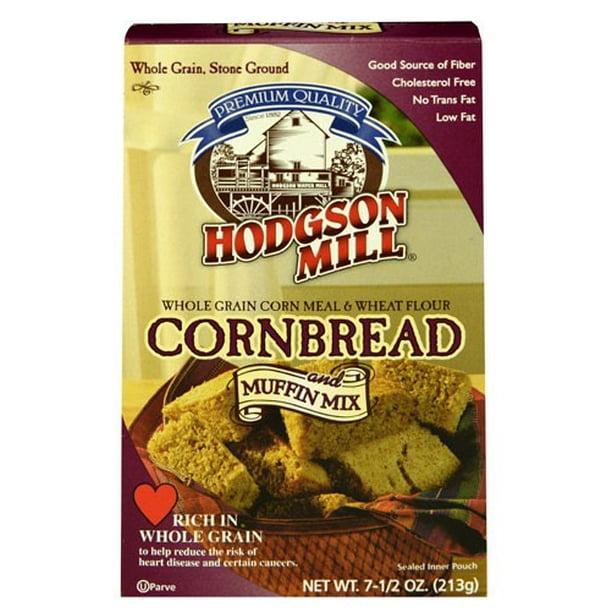 Hodgson Mill Whole Grain Cornbread and Muffin Mix 7.5 oz