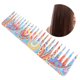 thumbnail image 4 of Peine De Desenredado De Cabello, Herramienta De Peatillo Peine De Dientes Anchos Estable Estable Patrón Exquisito Para Viajar En Casa Para Acampar Al Aire Libre, 4 of 7