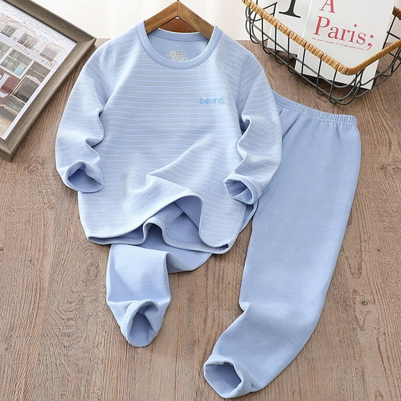 Teen Girl Pajamas Set Solid Pullover Crewneck Soft Summer Pajamas Sleepwear Outfits Girls Pjs Size 15-16 Years