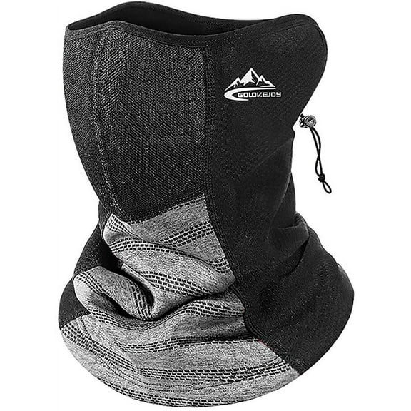 MMTX Winter Windproof Neck Warmer Thermal Neck Warmer Mask, Winter Half Balaclava Thermal Fleece Bandana Sports Mask Veil Breathable Warmer for Men Women