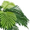 thumbnail image 3 of vidaXL 1 Piece 35.4" Green Artificial Cycas Palm Tree with Pot Lifelike Tropical Decor, 3 of 6