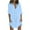 Light Blue Womens Tops, variant on Womens Plus Size Button Down Shirts with Pockets 2026 Cotton Linen Swim Cover-Ups Long Sleeve Loose Fit Oversized Gauze Cardigan 3XL-5XL