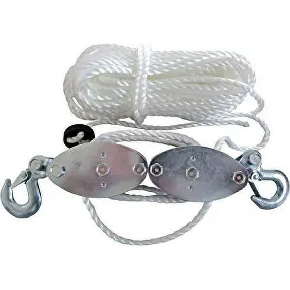Heavy-Duty Rope Hoist (4,000 LBS Capacity)