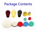 thumbnail image 1 of Ensemble de 13 Pcs de kit de Polissage, Cirage, Éponge de Polissage, Embout de Perceuse Réutilisable 0.5-1 Pouce, 1 of 4