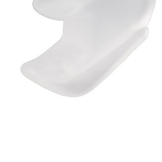 Separador de dedos superpuestos de silicona en forma de A, dispositivo de prevención de superposición de dedos antidesgaste para corrección de dedos