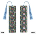 thumbnail image 2 of Kdxio Cartoon Leaf Mushroom Red Print Metal Tassel Bookmarks,Perfect Gift for Art Lovers and Bookworms Metal Bookmarks for Women, 2 of 8
