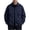 a01Navy, variant on LODIENY Mens Big and Tall (M-5XL) Jacket Classic Fit Collared Outdoor Windbreaker Relaxed Fit Snap Button Coat with Zipper Pockets Army Green L