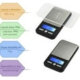 thumbnail image 5 of American Weigh Scale Ac-650 Digital Pocket Gram Scale Black 650 G X 0.1 G, 5 of 7