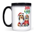 thumbnail image 2 of Santa is Coming Collie Merry Christmas Xmas Noel Truck Tree Heat Color Changing Mug Collie Dog Lover Gifts Idea Magic Coffee Mug - 02023, 2 of 4