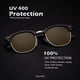 thumbnail image 2 of Gafas de sol KALIYADI polarizadas semisin montura que bloquean los rayos UV, 2 of 7