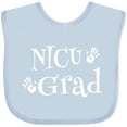thumbnail image 3 of Inktastic Nicu Graduate New Baby Cute Boys or Girls Baby Bib, 3 of 4