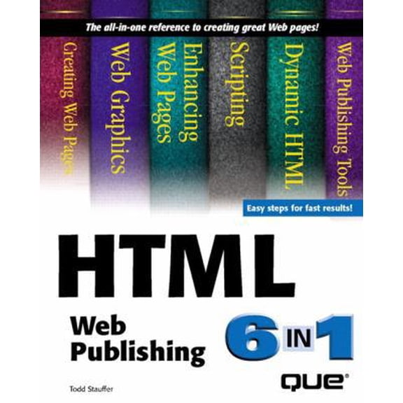 Pre-Owned Html Web Publishing 6-In-1 (Paperback) 0789714078 9780789714077