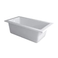 thumbnail image 2 of Fine Fixtures  Small 54 x 30 x 19-inch Drop-in White Bathtub, 2 of 5