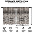 thumbnail image 2 of Blackout Kids Curtains,Boho Bohemia Geometric Line Art Childrens Insulated Curtains Set Of 2,Bedroom Essentials,Toddler Room Decor 42"x54"(106x137cm), 2 of 4
