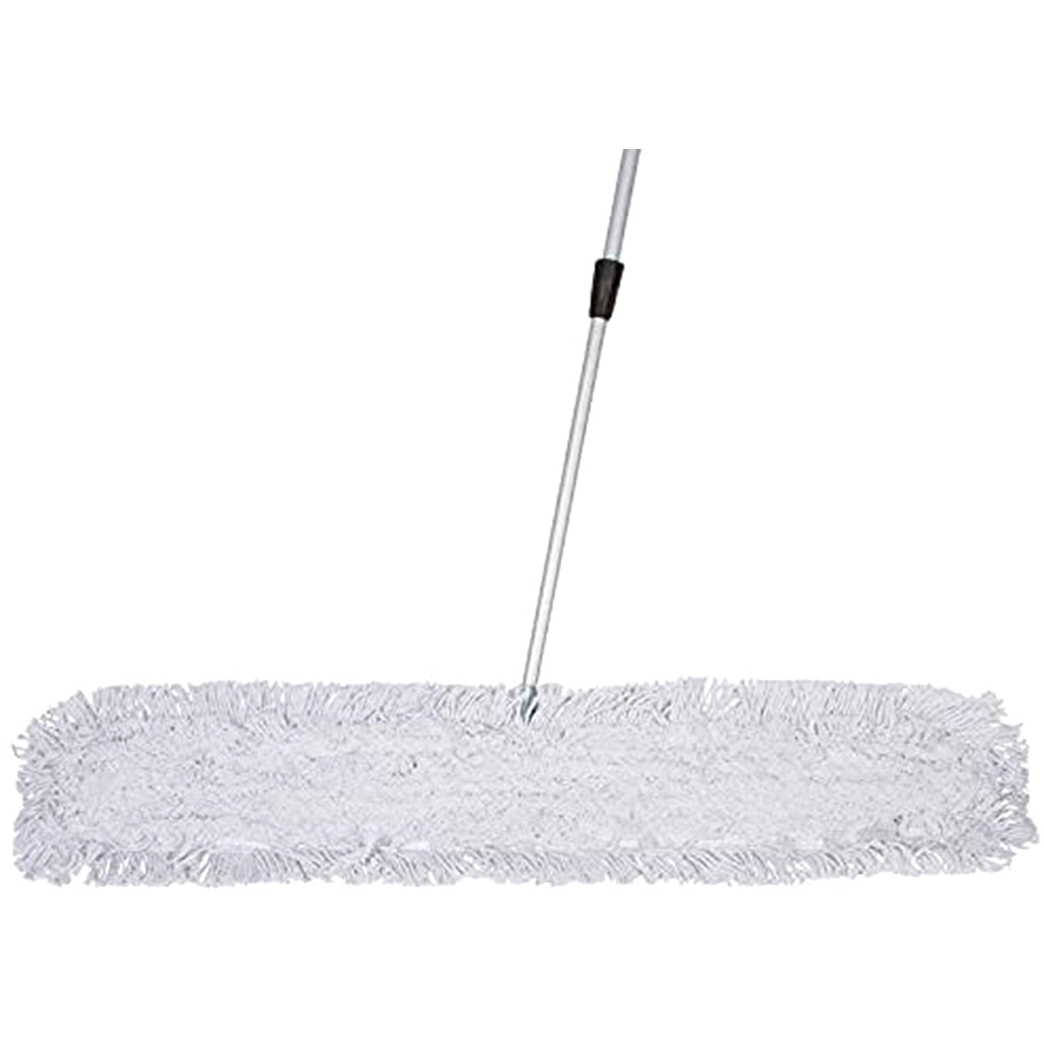 24 Floor Finish Flat Wax Applicator Mop - White with Looped Ends —