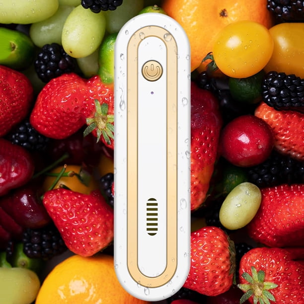 Desodorante Para Refrigerador Mini generador de ozono, ambientador portátil para nevera para herramientas domésticas (dorado) Wdftyju Libre de BPA