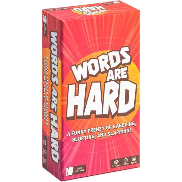 Juego de cartas Lost Boy Entertainment Words Are Hard Kids 8+