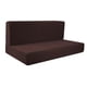 thumbnail image 4 of 2 fundas para asientos de RV, fundas de cojín, mesa de comedor extensible fácil de instalar para RV marrón oscuro, 4 of 8