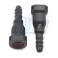 thumbnail image 3 of 7.89mm ID6 180° 2PCS Car Fuel Line Hose Pipe Coupler Quick Release Connector New, 3 of 5