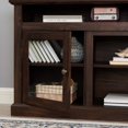 thumbnail image 5 of CQSXDA Contemporary TV Media Stand Modern Entertainment Console for TV Up to 65" with Open and Closed Storage Space, Brown, 60"W*15.75"D*29"H, 5 of 9