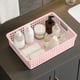 thumbnail image 4 of Baño Organizadores Y Almacenamiento Baño Armarios Cesta de Plástico 9.2x6.1x3 Pulgadas, Juguete Apilable Contenedores de Almacenamiento, Impermeable Ducha Caddy para Lavandería, Juguetes, 4 of 6