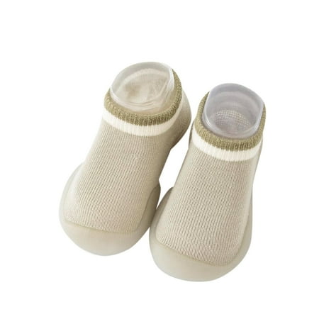 

Autumn Children Toddler Shoes Boys And Girls Floor Sports Socks Shoes Solid Color Light And Comfortable