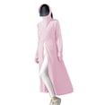 thumbnail image 3 of QHFBli Sun Protection Clothing Women Long Sleeve UPF 57+ Swimsuit Cover Up Lightweight Full Zip UV Dresses for Women, 3 of 9