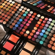 MISS ROSE 190 Colors Cosmetic Makeup Palette Set Kit Combination,Professional Makeup Kit for Women Full Kit,Makeup Pallet,Include Eyeshadow/Facial Blusher/Eyebrow Powder/Eyeliner Pencil/Mirror