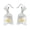 Yellow, variant on NUZYZ Goldfish Water Bag Shape Dangle Hook Earrings Charm Women Jewelry Gift
