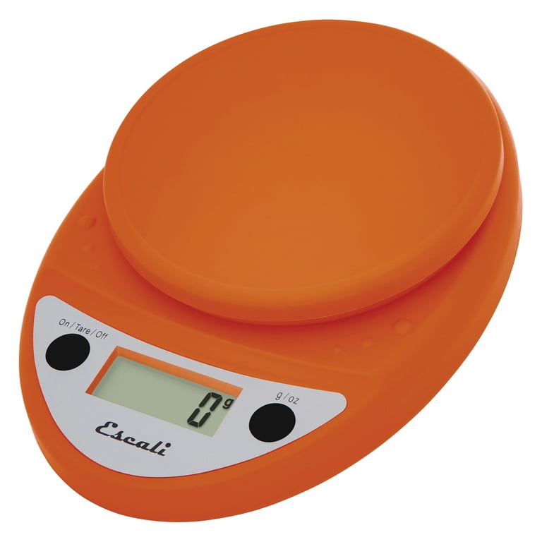 Escali P115PO Primo Digital Kitchen Scale (Pumpkin Orange
