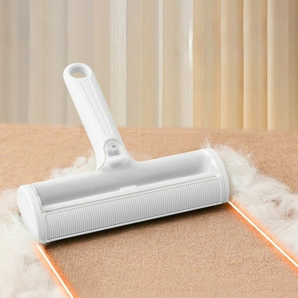 Fiudx Cepillo Depilatorio, Limpiador de Pelos de Mascotas, Quitapelusas, Eficaz para Ropa y Muebles, Multiusos, Lavable y Fácil de Limpiar, 19 X 18,5 X 4,6 Cm