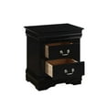 thumbnail image 4 of Acme Louis Philippe 2-Drawer Nightstand, Multiple Finishes, 4 of 6