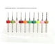 thumbnail image 3 of Microbrocas De Carburo Cementado, 10 Uds., 0,6-1,5mm, Mini Para, 3 of 7