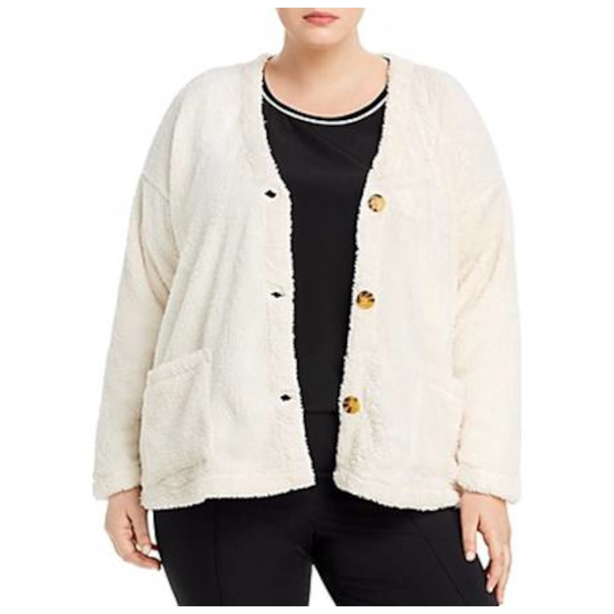 Bobeau white cardigan deals