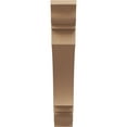 thumbnail image 2 of Ekena Millwork 3 1/2"W x 20"D x 20"H Imperial Traditional Rough Cedar Woodgrain TimberThane Bracket, Primed Tan, 2 of 7
