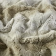 thumbnail image 7 of Oversized Faux Fur Throw for Women & Men, Soft Blanket for Home, Oeko-Tex Certified, 60" x 70", Sand, 7 of 7