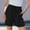 Clear, variant on LADIGASU Women's Shorts Casual And Comfortable High Waisted Drawstring Elastic Pocket