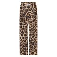 thumbnail image 4 of Animal Print Pajama Pants Comfortable Elastic Waist Pajamas Fashion Sleepwear Bottoms Plus Size Homewear, 4 of 6