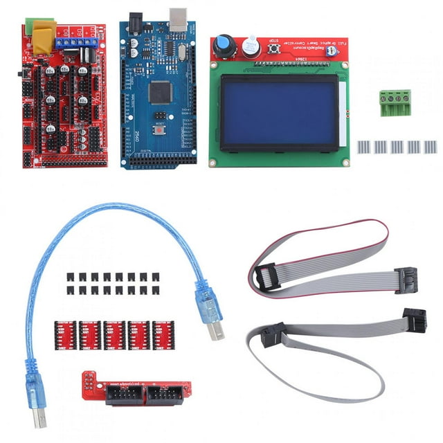 D Printer Kit,3D Printer Kit with D Printer Kitfor Arduino Reprap D Printer Kitwith Stepper Driver Future-Proof Design