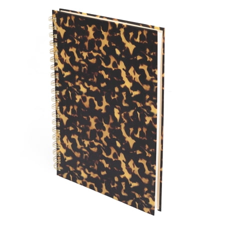 Pearhead Tortoiseshell Spiral Notebook, College-Ruled, 8 x 10.5 Inches