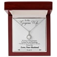 thumbnail image 1 of To My Wife Loving You and Breathing Eternal Hope Necklace Message Card, 1 of 7