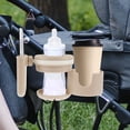 thumbnail image 2 of Retractable Stroller Cup Holder with Phone Holder Non-Slip Bike Cup Holder Multifunctional Stroller Cup and Phone Holder Stroller Drinks Holder Clip Firmly Grip Stroller Bar for Stroller Bike Walker, 2 of 11